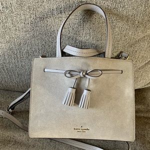 Kate Spade Hayes Suede small satchel